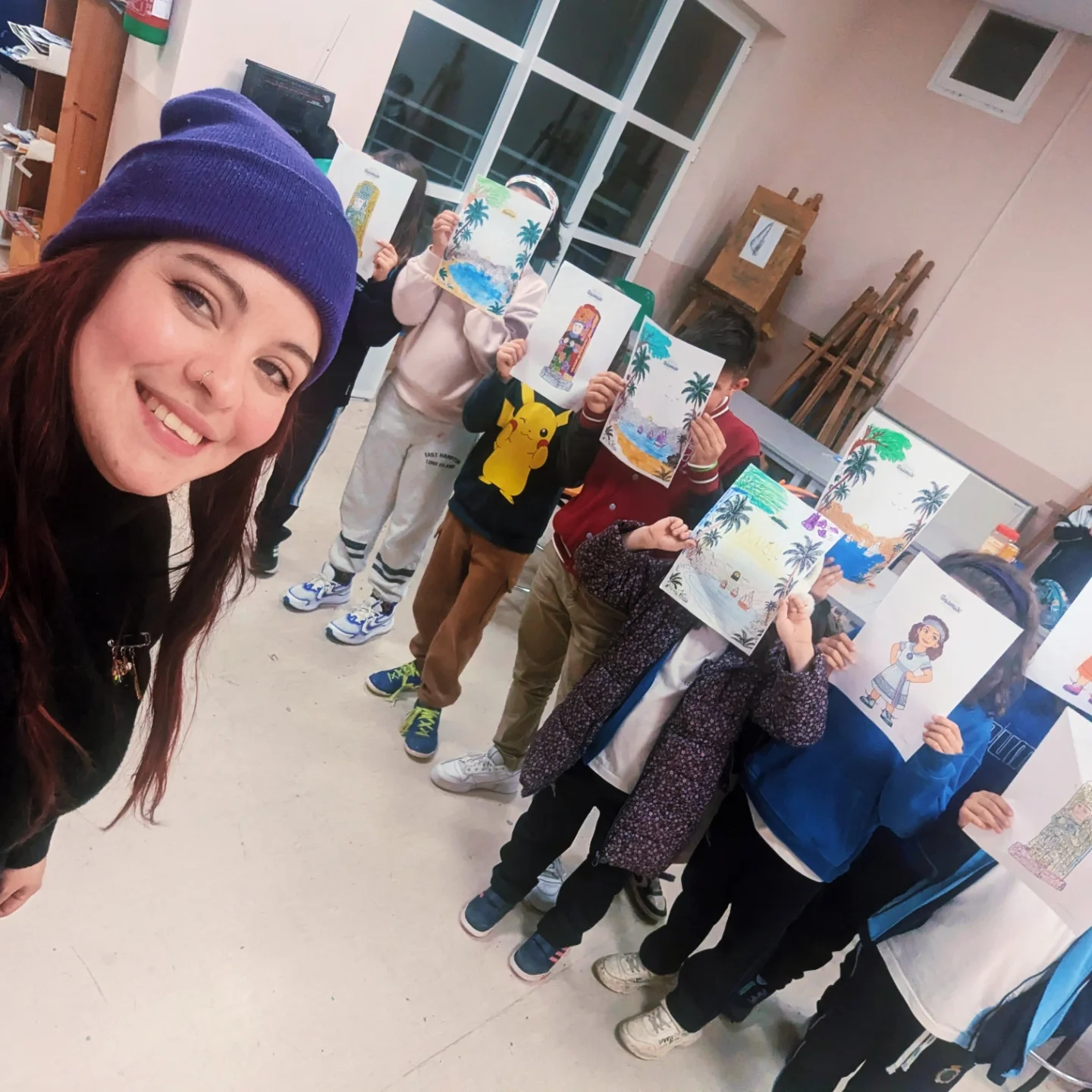 Taller infantil · Ilustraciones de Itzayana
