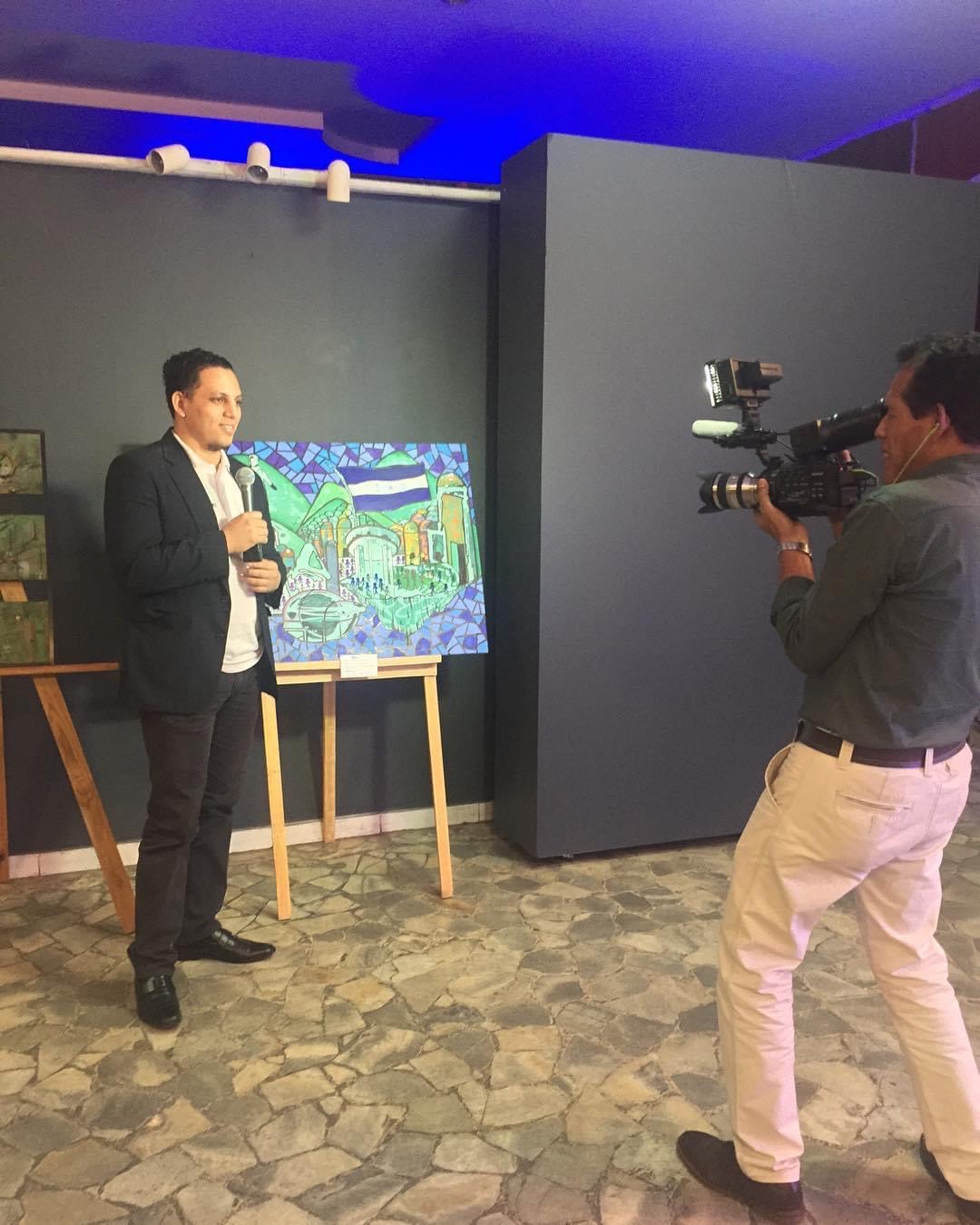 Presentación de obra · Cobertura televisiva Honduras