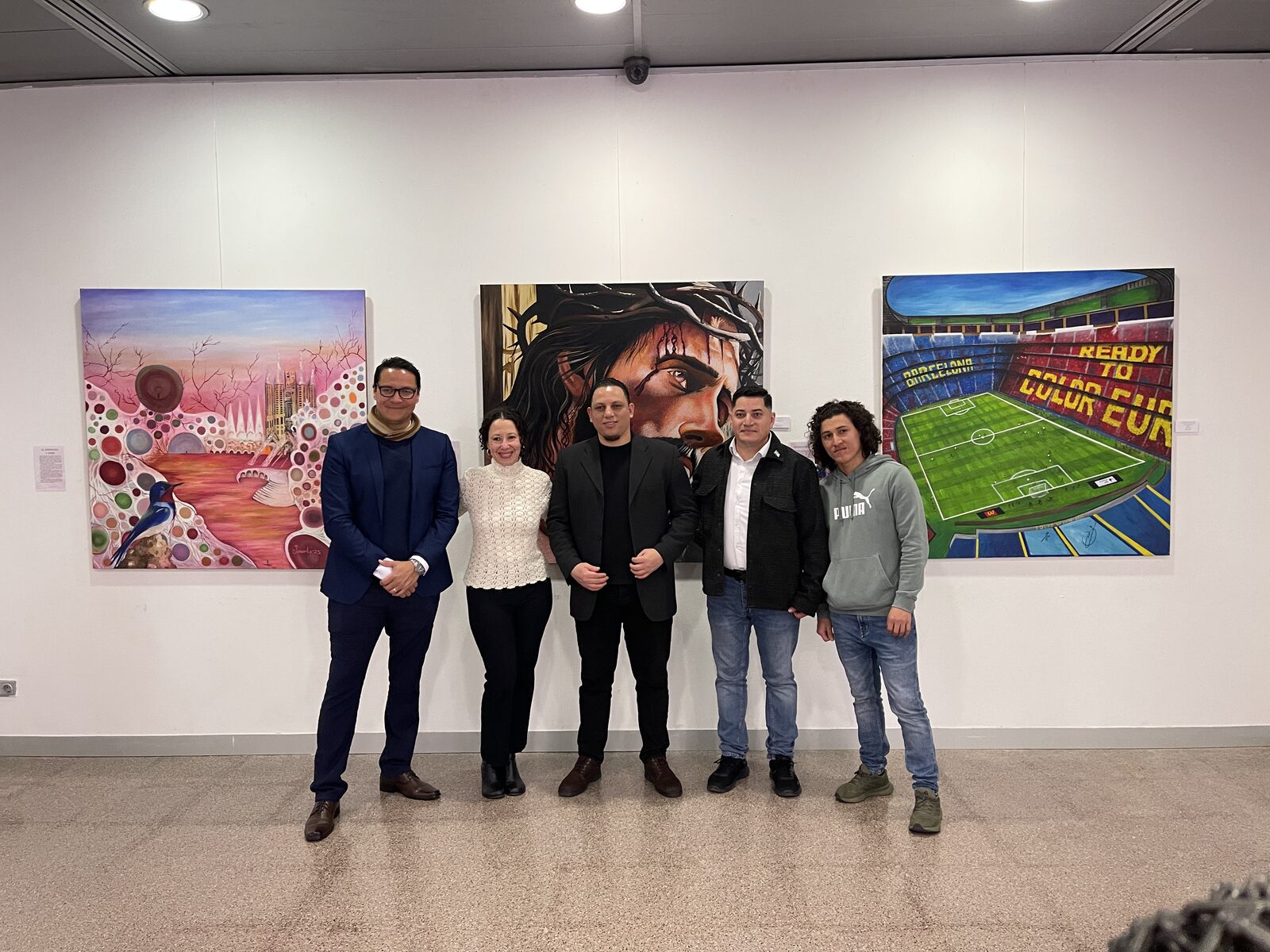 Exposición colectiva en el Centro Cultural Bellvitge Gornal, Barcelona (4)