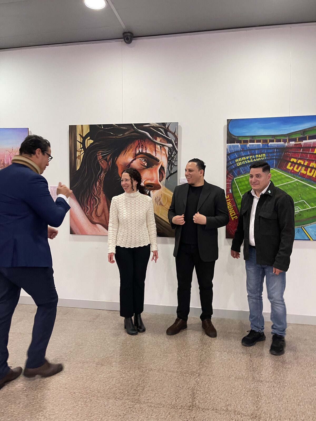 Exposición colectiva en el Centro Cultural Bellvitge Gornal, Barcelona (1)
