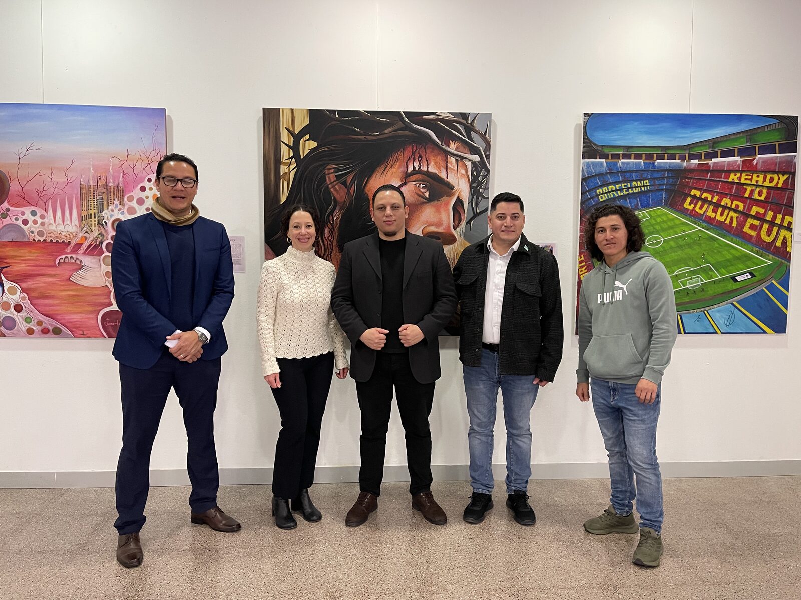 Exposición colectiva en el Centro Cultural Bellvitge Gornal, Barcelona (2)