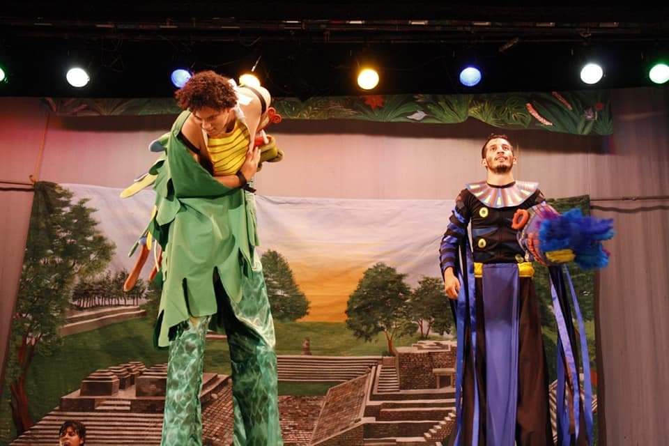 Escena de la obra teatral